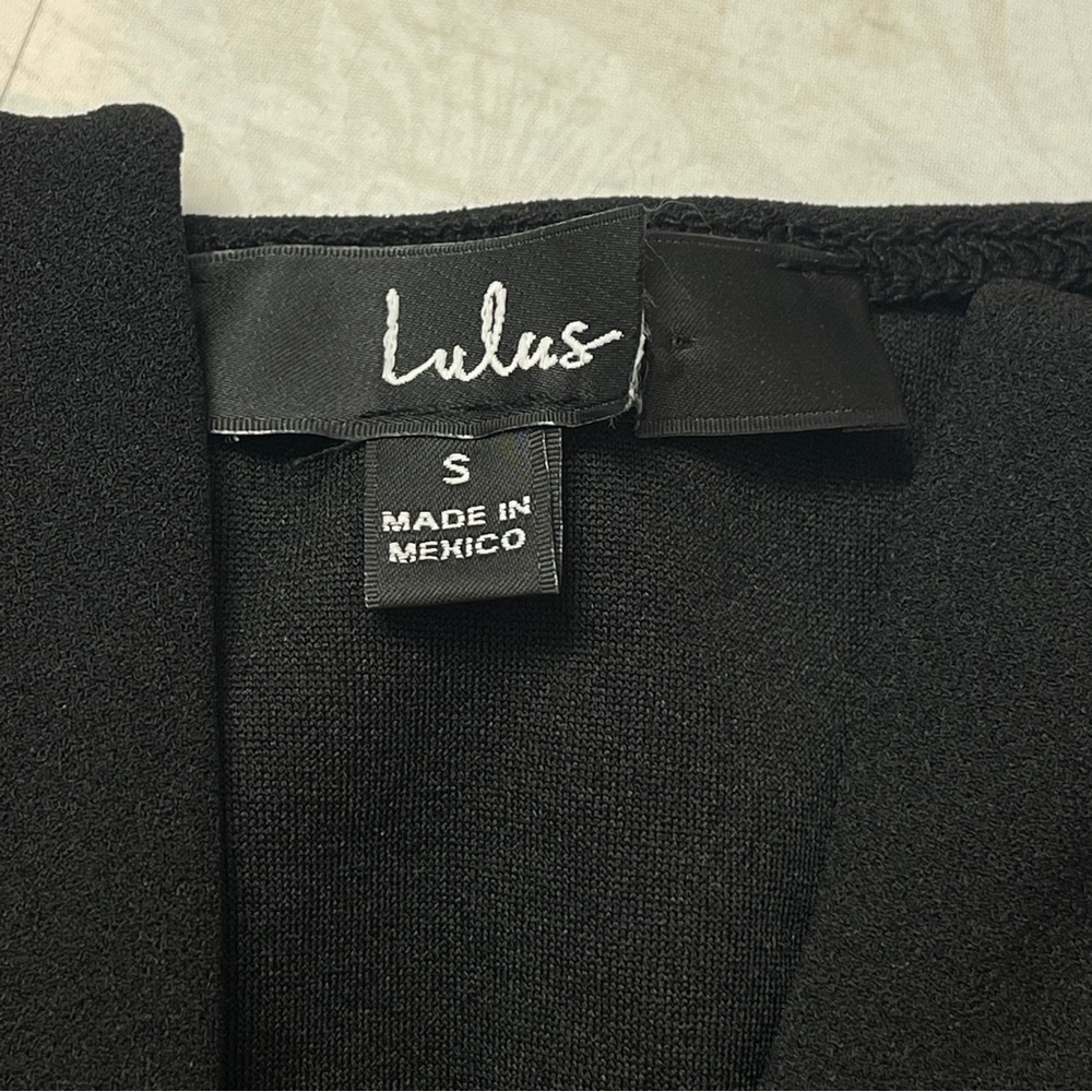 Lulus Flirty Fascination Black Off-the-Shoulder Long Sleeve Mini Dress - Picture 6 of 10